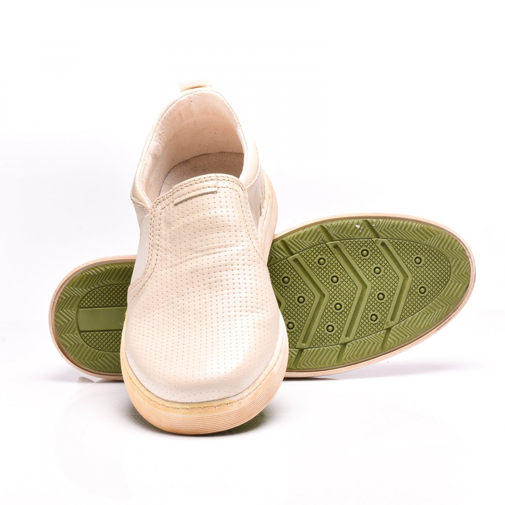 ESPADRILE BEJ PIELE NATURALA 4VE77231