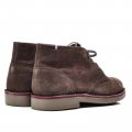 U.S. POLO ASSN, GHETE DARK BROWN SUEDE MUST-002