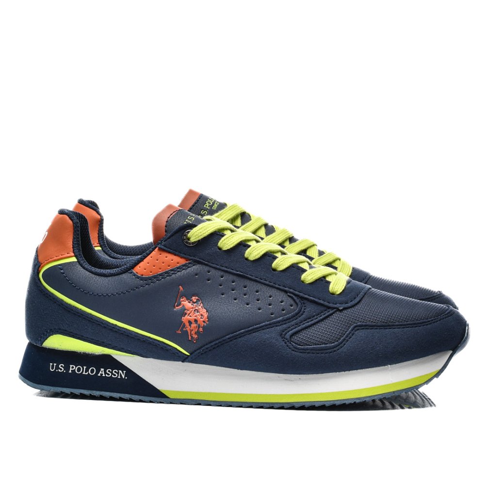 U.S. POLO ASSN, PANTOFI SPORT NAVY GREEN NOBIL-003A