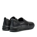 ESPADRILE NEGRE PIELE NATURALA 1VE082