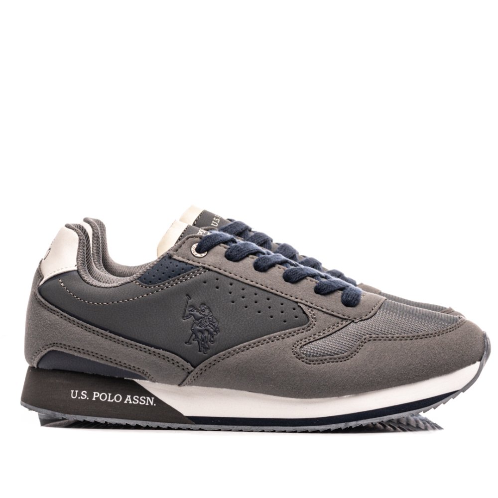 U.S. POLO ASSN, PANTOFI SPORT DARK GREY NOBIL-003B