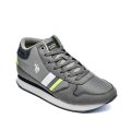 U.S. POLO ASSN, PANTOFI SPORT INALTI GREY NOBIL-008