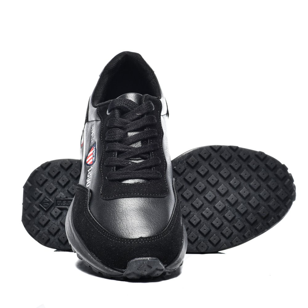 U.S. POLO ASSN, PANTOFI SPORT BLACK DAVIDE