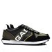 Gas, pantofi sport black khaki gveam223220