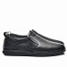 Espadrile negre piele naturala 1ve008