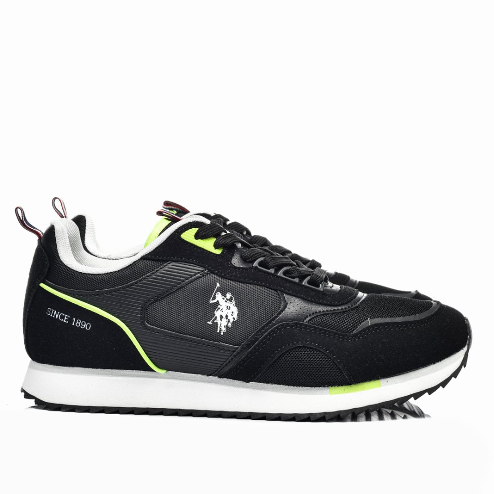 U.S. POLO ASSN, PANTOFI SPORT BLACK ETHAN001