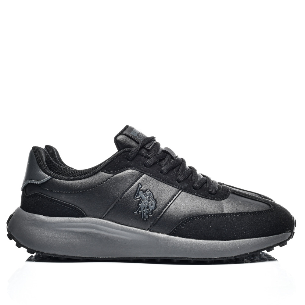 U.S. POLO ASSN, PANTOFI SPORT BLACK REMUS