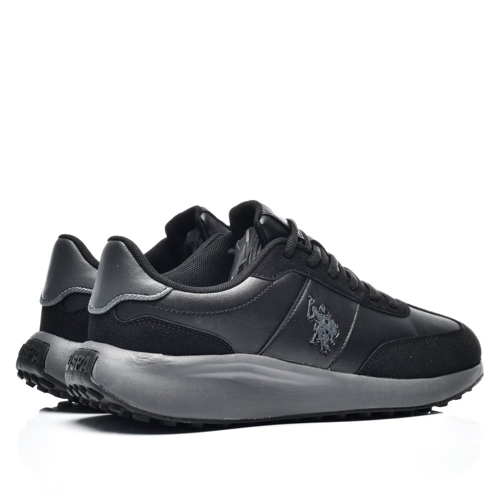 U.S. POLO ASSN, PANTOFI SPORT BLACK REMUS