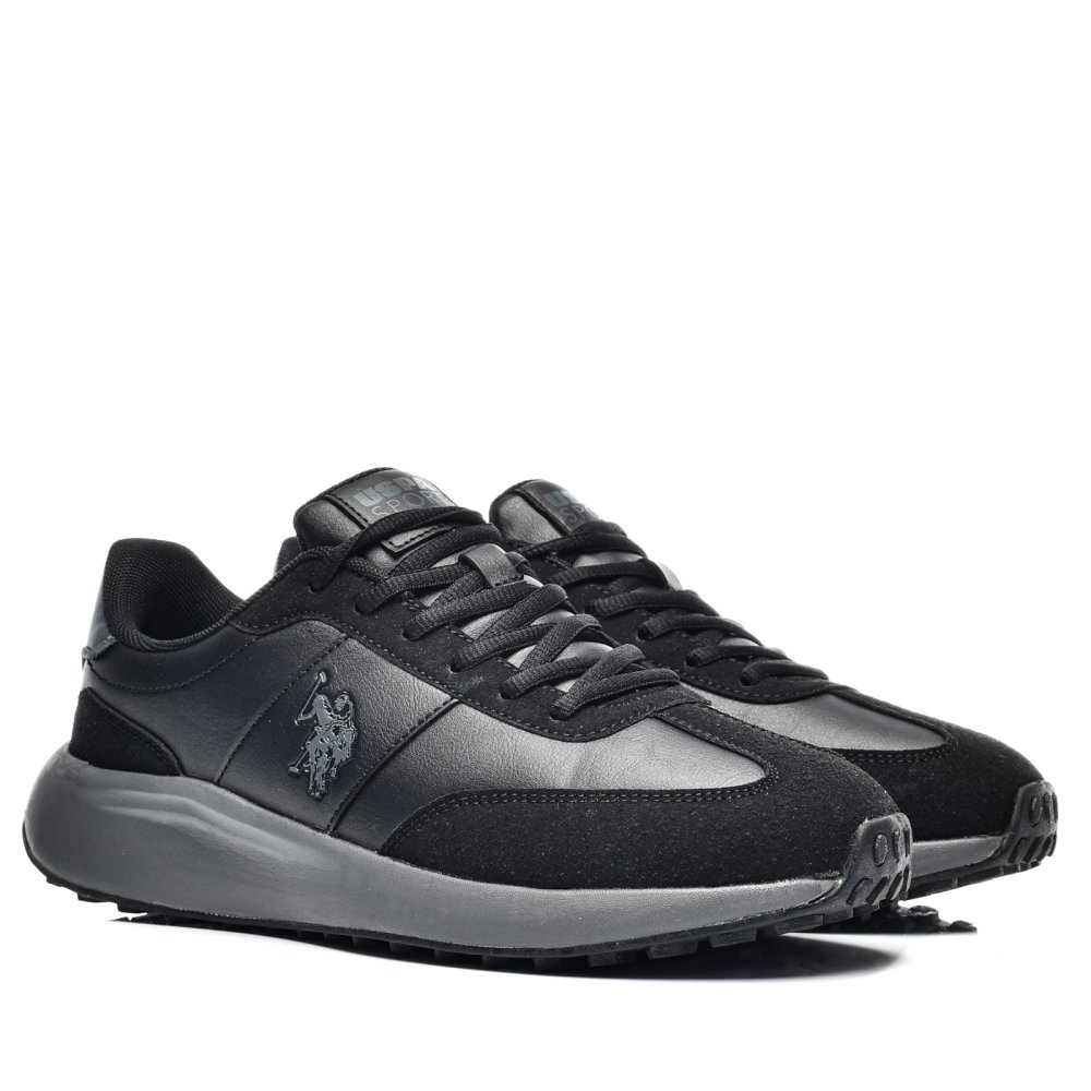 U.S. POLO ASSN, PANTOFI SPORT BLACK REMUS