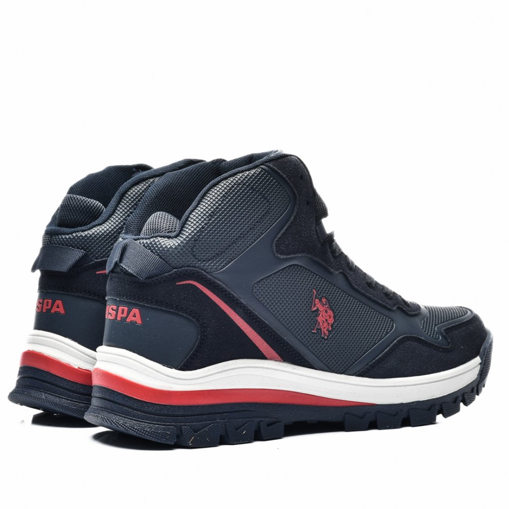 U.S. POLO ASSN, GHETE IMPERMEABILE NAVY SAGAN-HI