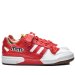 Adidas m&m's forum low 84, pantofi sport white red