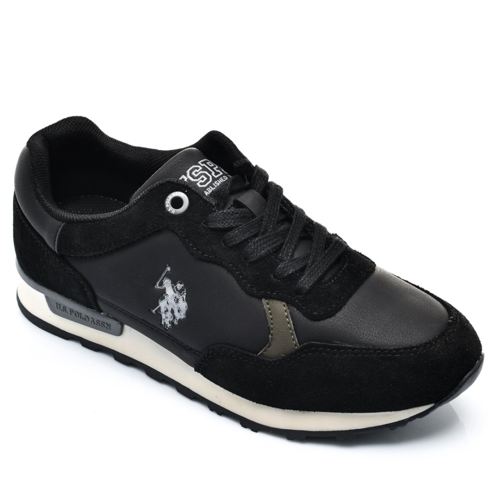 U.S. POLO ASSN, PANTOFI SPORT BLACK CARLO