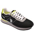 U.S. POLO ASSN, PANTOFI SPORT BLACK GREY ALTENA001A