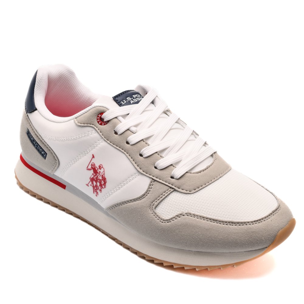 U.S. POLO ASSN, PANTOFI SPORT WHITE ALTENA001A