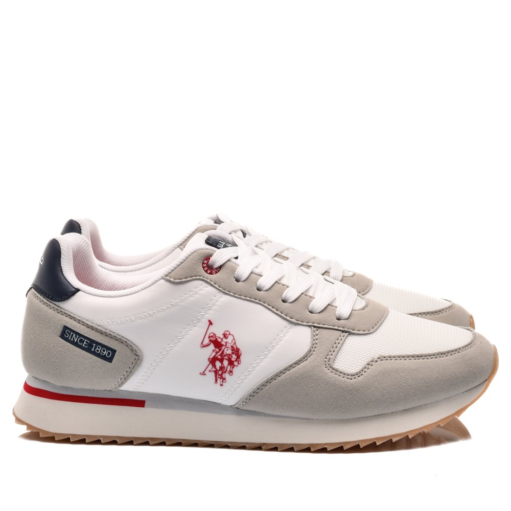 U.S. POLO ASSN, PANTOFI SPORT WHITE ALTENA001A