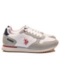 U.S. POLO ASSN, PANTOFI SPORT WHITE ALTENA001A