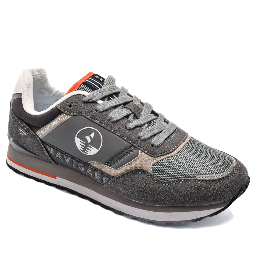 NAVIGARE, PANTOFI SPORT GREY NAM413905