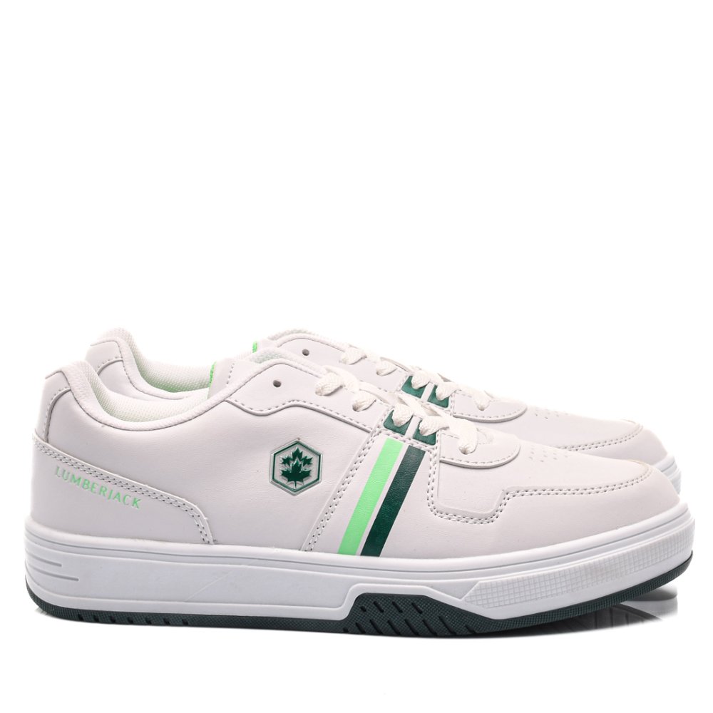 LUMBERJACK, PANTOFI SPORT WHITE GALIA