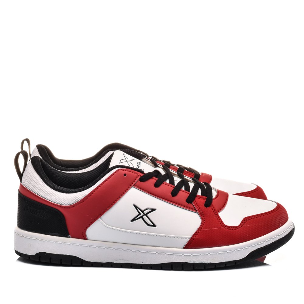 KINETIX, PANTOFI SPORT WHITE RED JONES