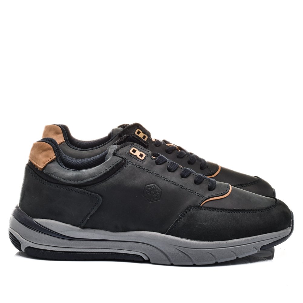 LUMBERJACK, PANTOFI SPORT NAVY PIELE NATURALA RAPIER