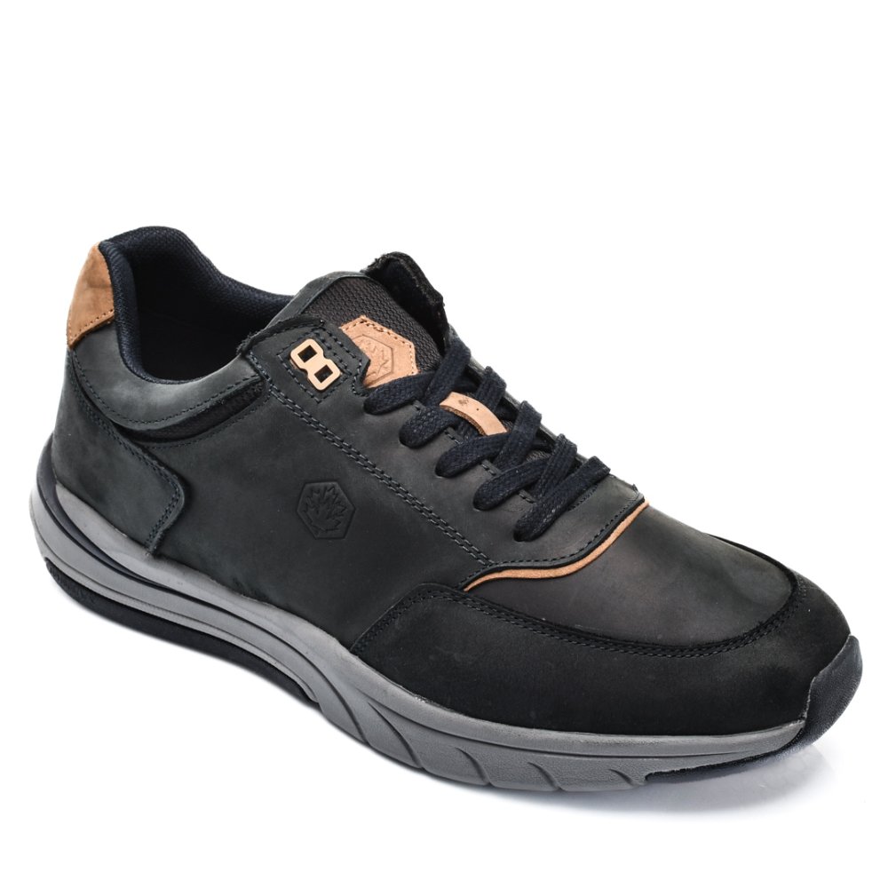 LUMBERJACK, PANTOFI SPORT NAVY PIELE NATURALA RAPIER