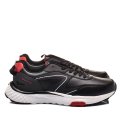 KINETIX, PANTOFI SPORT BLACK RED LAGUN