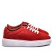 Pantofi sport rosii piele naturala intoarsa bvets005