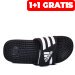 Adidas, adissage papuci black