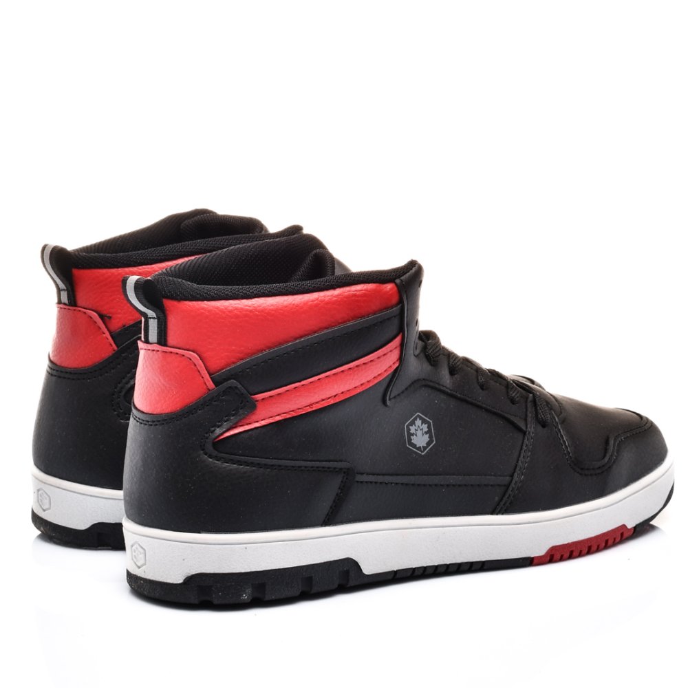 LUMBERJACK, PANTOFI SPORT INALTI BLACK RED RUTH-3PR