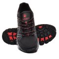 LUMBERJACK, PANTOFI IMPERMEABILI DRUMETIE BLACK RED SHELL