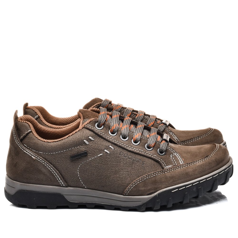 DOCKERS, PANTOFI SPORT KHAKI PIELE NATURALA 217111