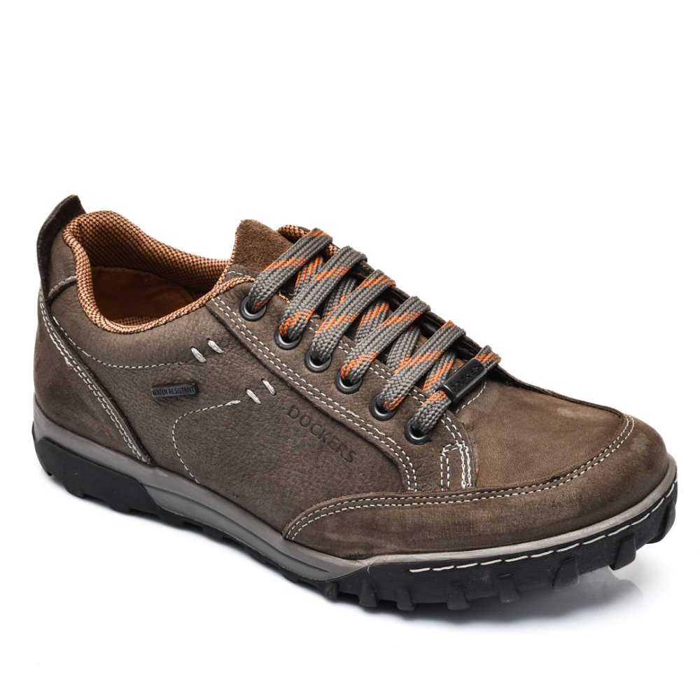 DOCKERS, PANTOFI SPORT KHAKI PIELE NATURALA 217111