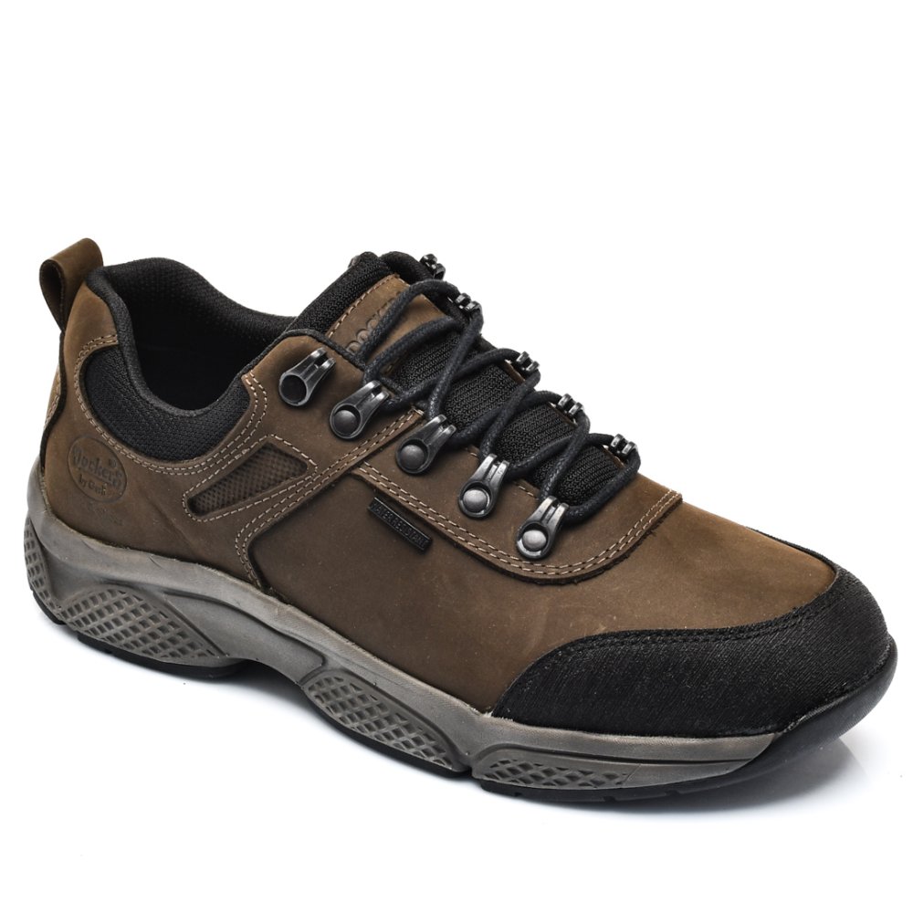 DOCKERS, PANTOFI SPORT KHAKI PIELE NATURALA 231126