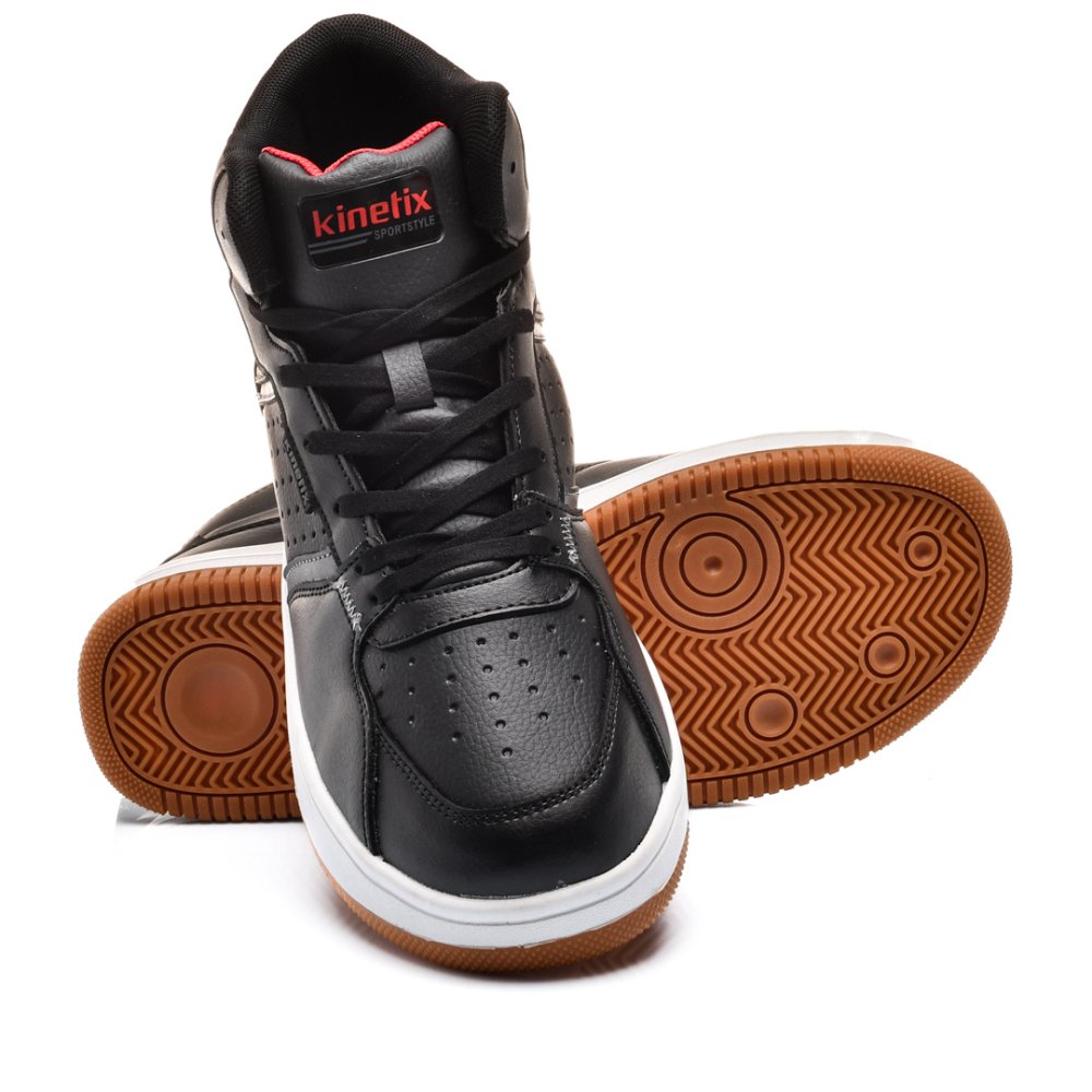 KINETIX, GHETE SPORT BLACK GREY ENNER-HI