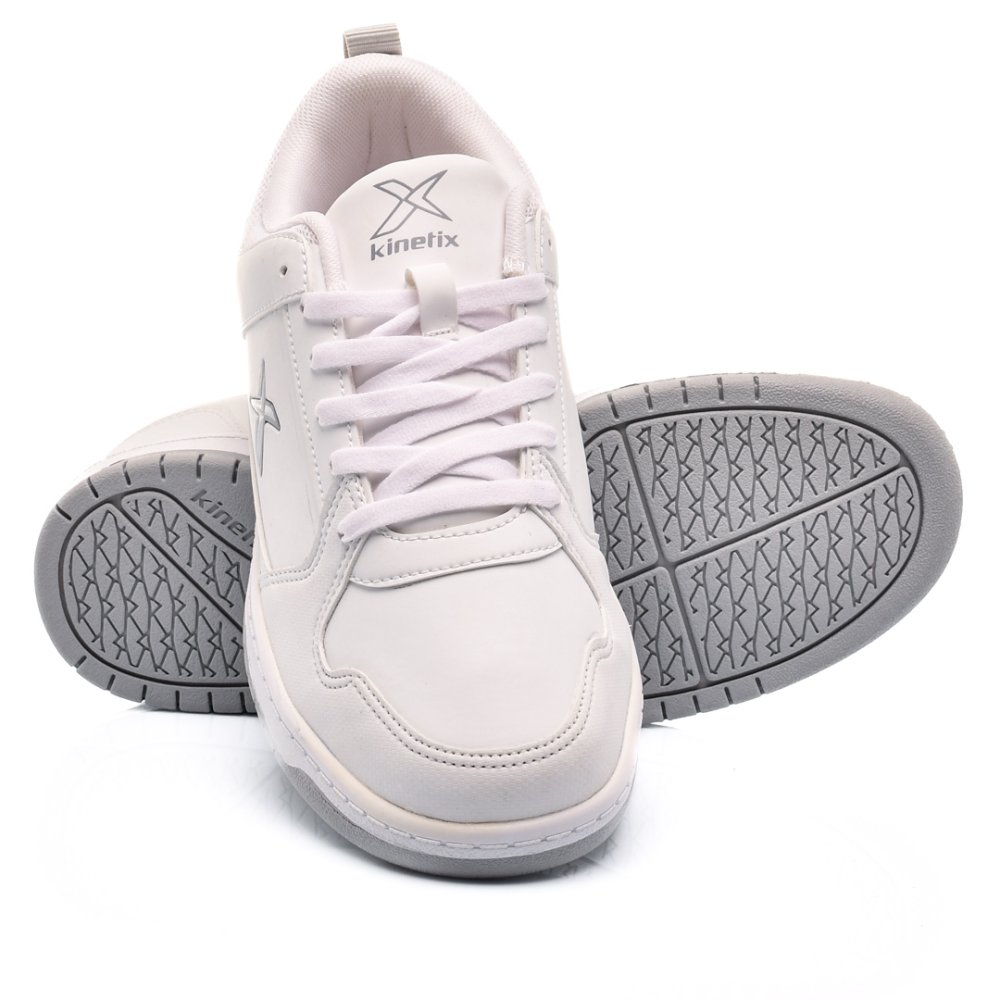 KINETIX, PANTOFI SPORT WHITE GREY JONES