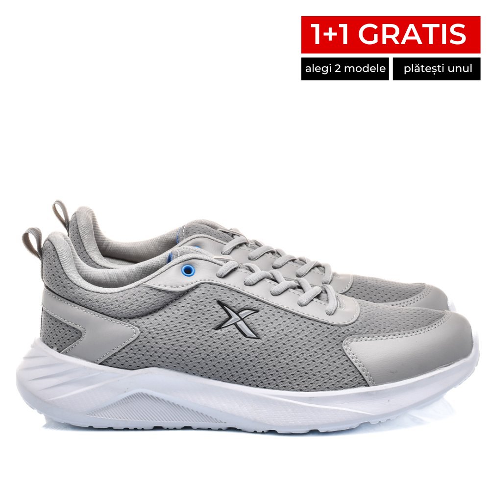 KINETIX, PANTOFI SPORT LIGHT GREY PACE