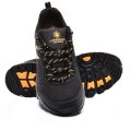 LUMBERJACK, PANTOFI DRUMETIE IMPERMEABILI BLACK YELLOW FLAKE