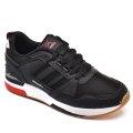 KINETIX, PANTOFI SPORT BLACK RED BLAZE-2PR