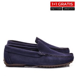 MOCASINI BLEUMARIN PIELE NATURALA INTOARSA 8VE1352