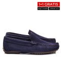 MOCASINI BLEUMARIN PIELE NATURALA INTOARSA 8VE1352