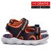 Kinetix, sandale copii navy orange funzo